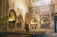 Alte Kathedrale (Catedral de Santa María oder Catedral Vieja), Innenansicht, 12.–14.&nbsp;Jahrhundert