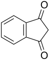 Strukturformel von 1,3-Indandion