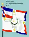 1. Bataillon 1791 bis 1793