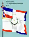 Fahne des 1. Bataillons 1793–1804