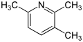 Struktur von 2,3,6-Collidin