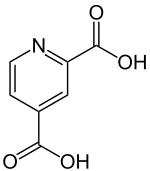 Struktur von Lutidinsäure