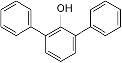 Strukturformel von 2,6-Diphenylphenol