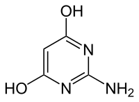 Strukturformel von 2-Amino-4,6-dihydroxypyrimidine