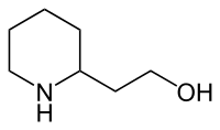 Strukturformel von 2-Piperidinethanol