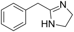 Strukturformel von Tolazolin