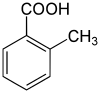 Struktur von 2-Toluylsäure