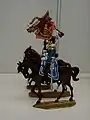 Zinnfigur Standarte 3. Reiter-Regiment