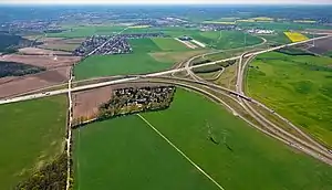 Autobahndreieck Barnim, Kilometer Null