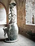 Dame mit Hund, Kloster Jerichow