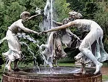 Nymphenbrunnen, Burg Schlitz