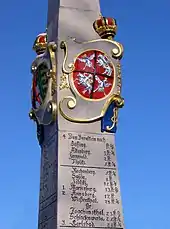 Distanzsäule Bärenstein