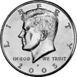 Halbdollar, Vorderseite