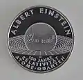 10-Euro-Münze Albert Einstein – 100 Jahre Relativität, Atome, Quanten