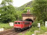 Tunnelportal bei Eller