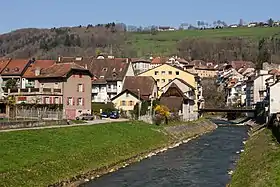 Altstadt von Moudon an der Broye
