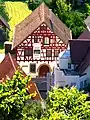 Das Museum von der Yburg aus gesehen