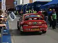 Heckansicht des Lancer WRC05