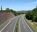 Die A&nbsp;485 von der Rödgener Straße