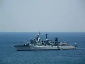 Backbordansicht der HS Kanaris (Φ/Γ Κανάρης)