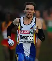 Pieter Desmet kam im zweiten Vorlauf nicht ins&nbsp;Ziel
