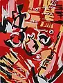 "Dreams of Grandmother Sarah", Das&nbsp;Papier/guash', 68,5х52,5, 2008