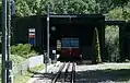 Wagen 2 in der Bergstation