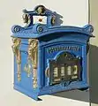 Historischer Briefkasten am „Hotel Post“