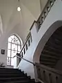 Blick in das Haupttreppenhaus.