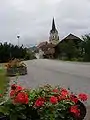 Šentrupert mit der gotischen Kirche