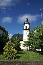 Blick auf die Kirche