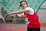 Tom GoyvaertsRang zehn mit 77,37&nbsp;m