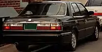 Kia Potentia, Heckansicht mit Leuchtenfunktion
