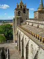 Kathedrale von Évora, Süd-Portugal: Flachdächer