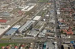 Luftbild von Parow