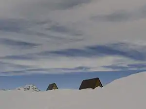 Rifugio Pian Grand im Winter