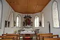 Innenansicht der Kapelle
