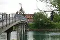 Die Brücke über den Nidau-Büren-Kanal