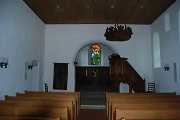 Innenansicht der Kirche
