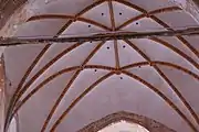 Georgenkirche, Wismar: Rippen und Gurtbögen aus kurzen Elementen