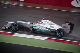 Michael Schumacher beim Großen Preis von Großbritannien 2012