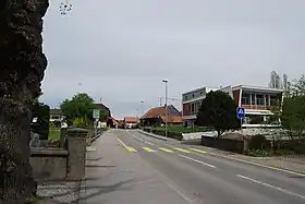 Dorfzentrum von Rossens