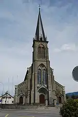 Pfarrkirche von vorne