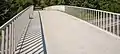 Fußgängerbrücke über die A 565