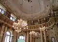 Deckenanschicht des Marmorsaals im Neuen Schloss
