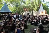 Wave-Gotik-Treffen („Heidnisches Dorf“, Torhaus Dölitz)