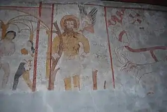 Fresken in der Kapelle
