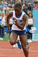 Myriam SoumaréRang fünf in 11,31&nbsp;s