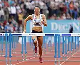 Cindy BillaudRang acht in 13,20&nbsp;s