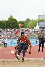 Chris Benard – ausgeschiedenmit 16,55&nbsp;m